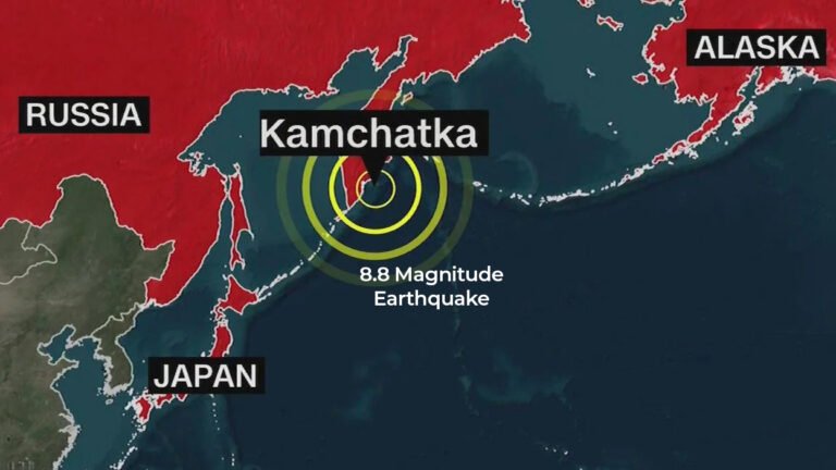 Russia Earthquake 2025