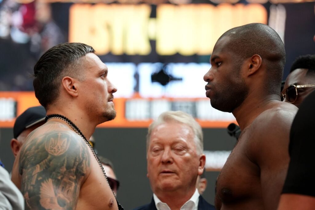 Usyk vs Dubois 2025