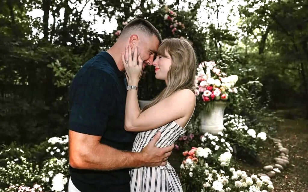 Taylor Swift Travis Kelce engaged