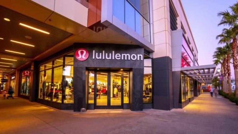 Lululemon stock drop